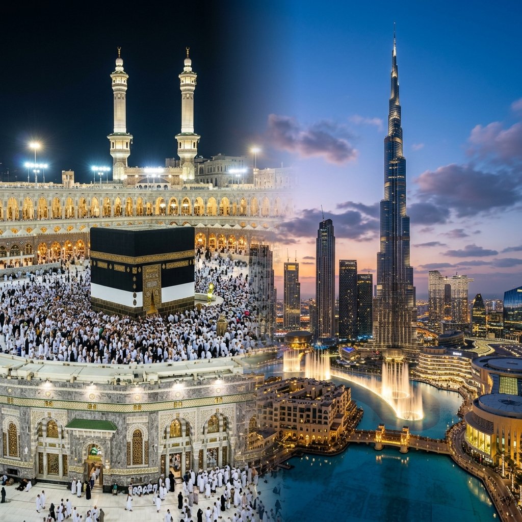 Umrah Plus Dubai & Abu Dhabi